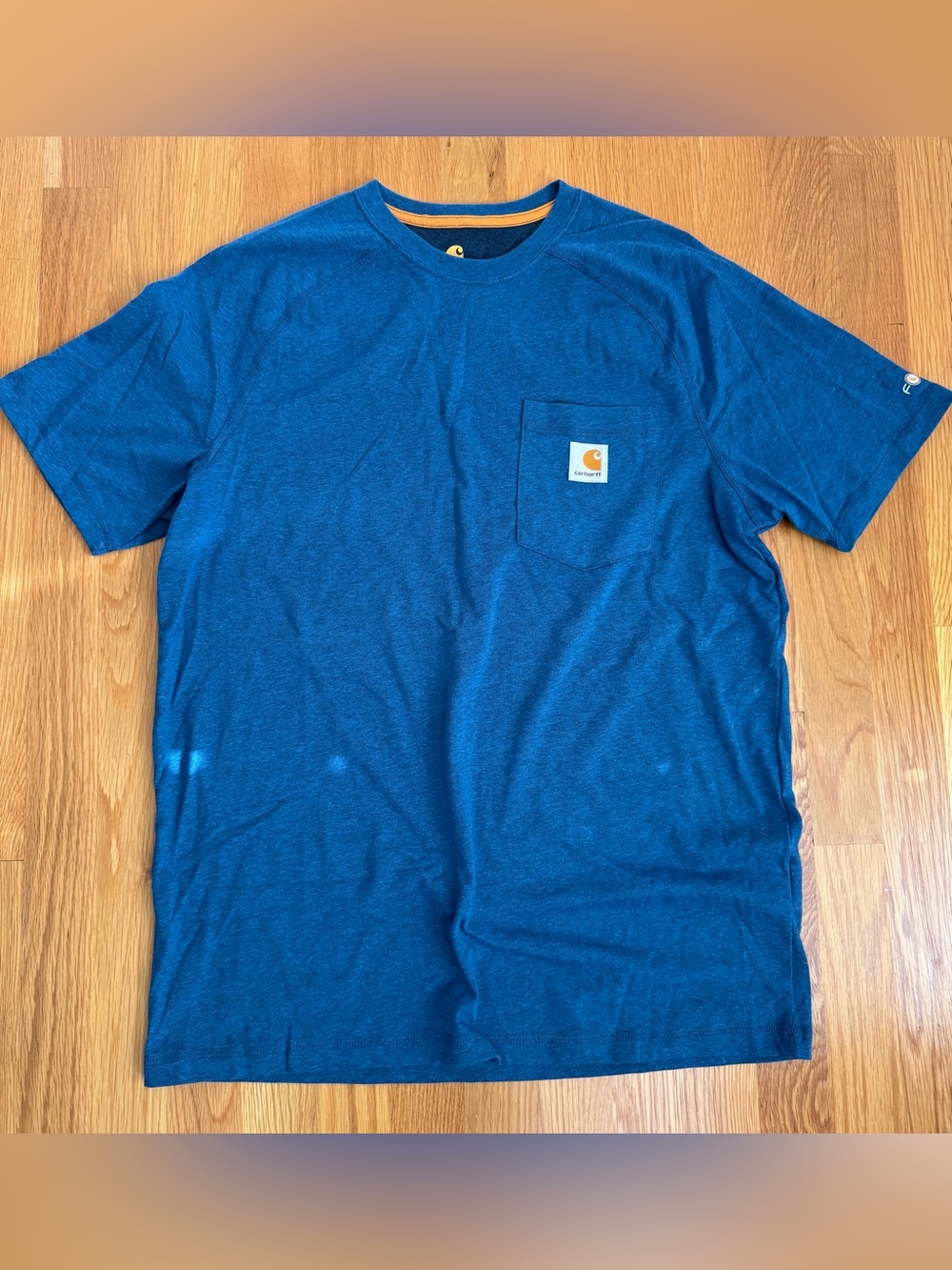 Carhartt Men's Pocket Tee in Royal Blue Heather